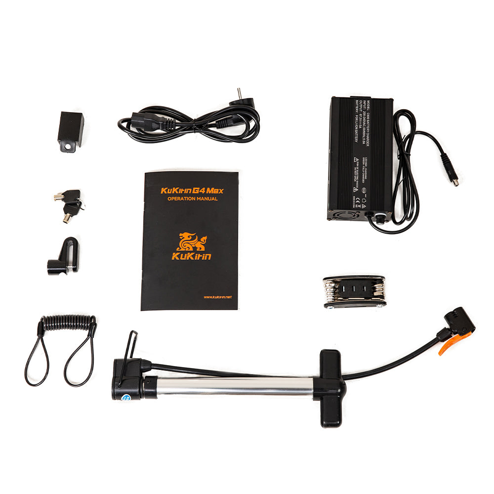 KuKirin G4 Max All Terrain Electric Scooter with Air Pump