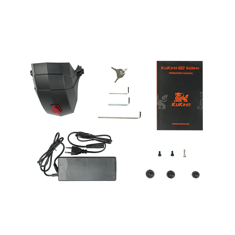 KuKirin G2 Ultra All Terrain Electric Scooter Package List