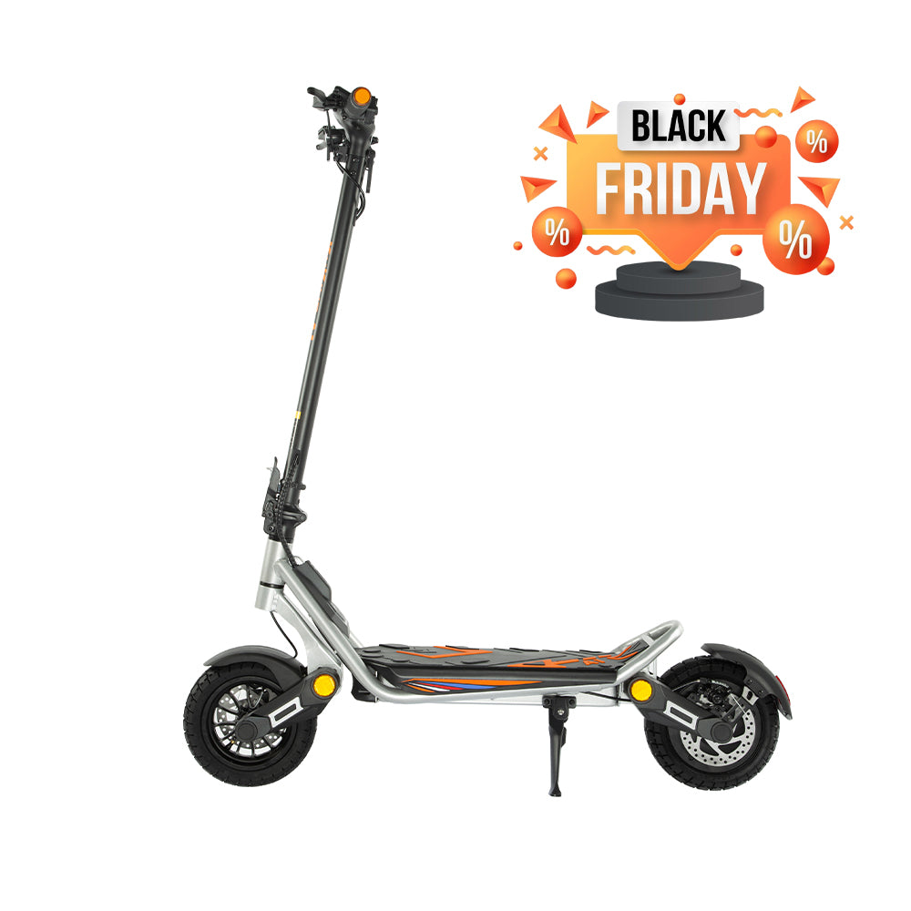 KuKirin A1 best commuter scooter-Silver color