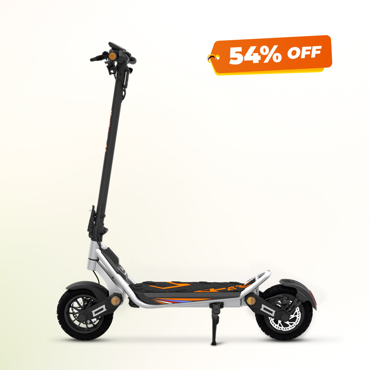 KuKirin A1 best commuter scooter-Silver color