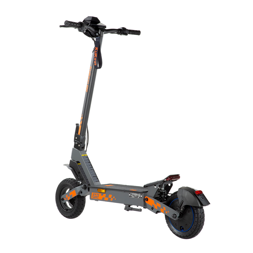 KuKirin G2 (VMP) rear mudguard and brake light 25 km/h top speed 500W DGT scooter