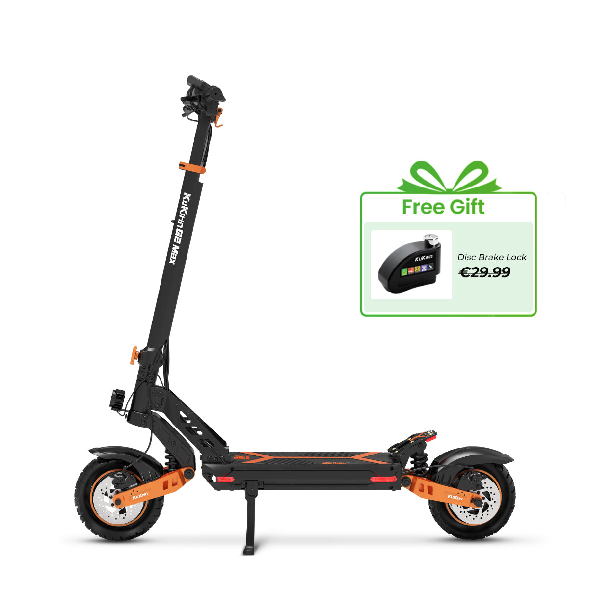 KuKirin G2 Max Electric Scooter for Adults with Removable Seat