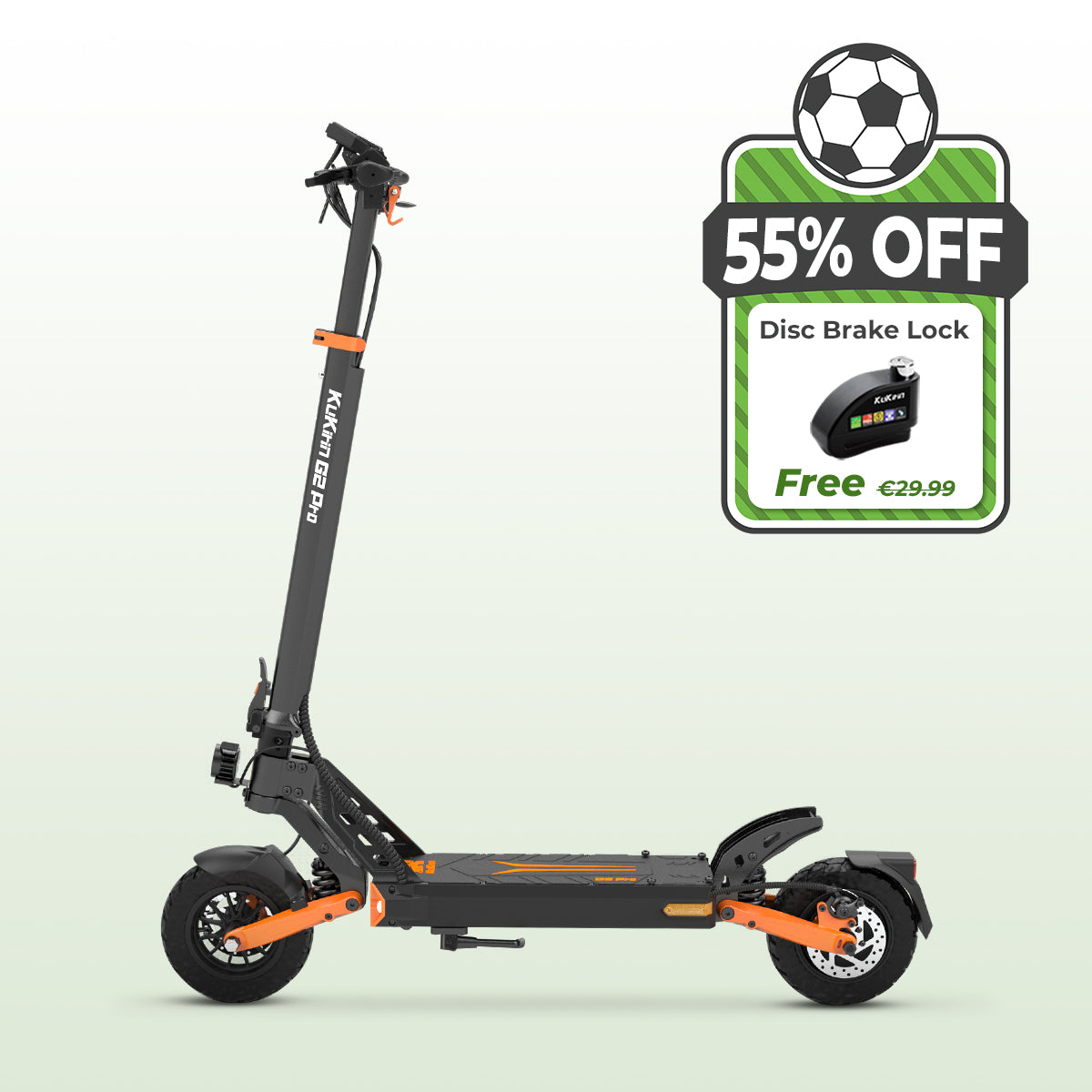 KuKirin G2 Pro Electric Scooter with Seat