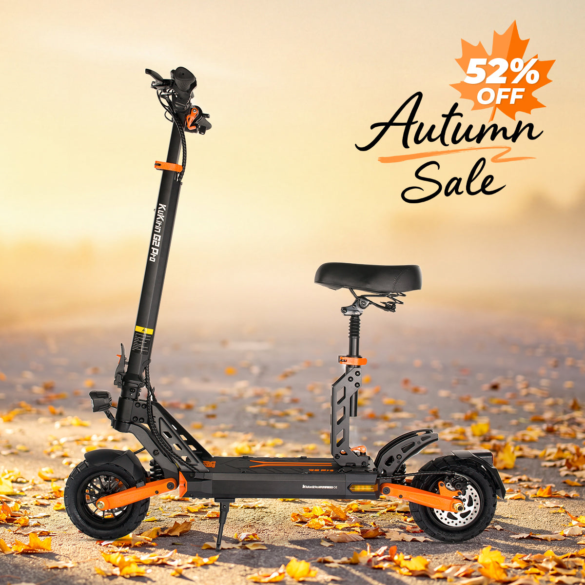 KuKirin G2 Pro Electric Scooter with Seat