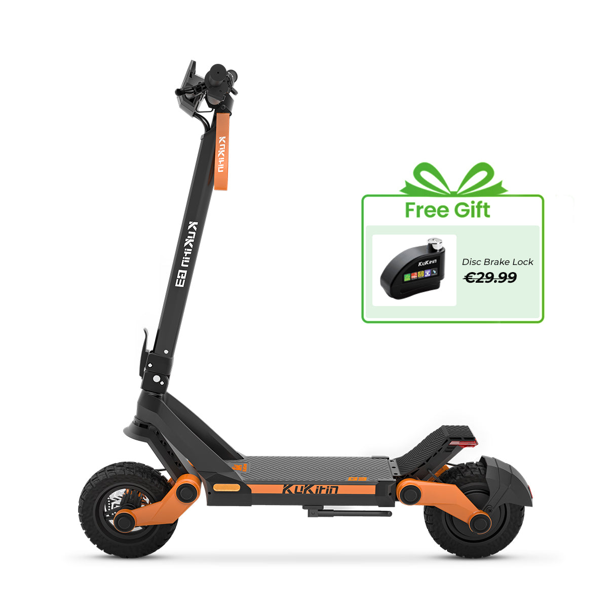 KugooKirin G3 all terrain electric scooter