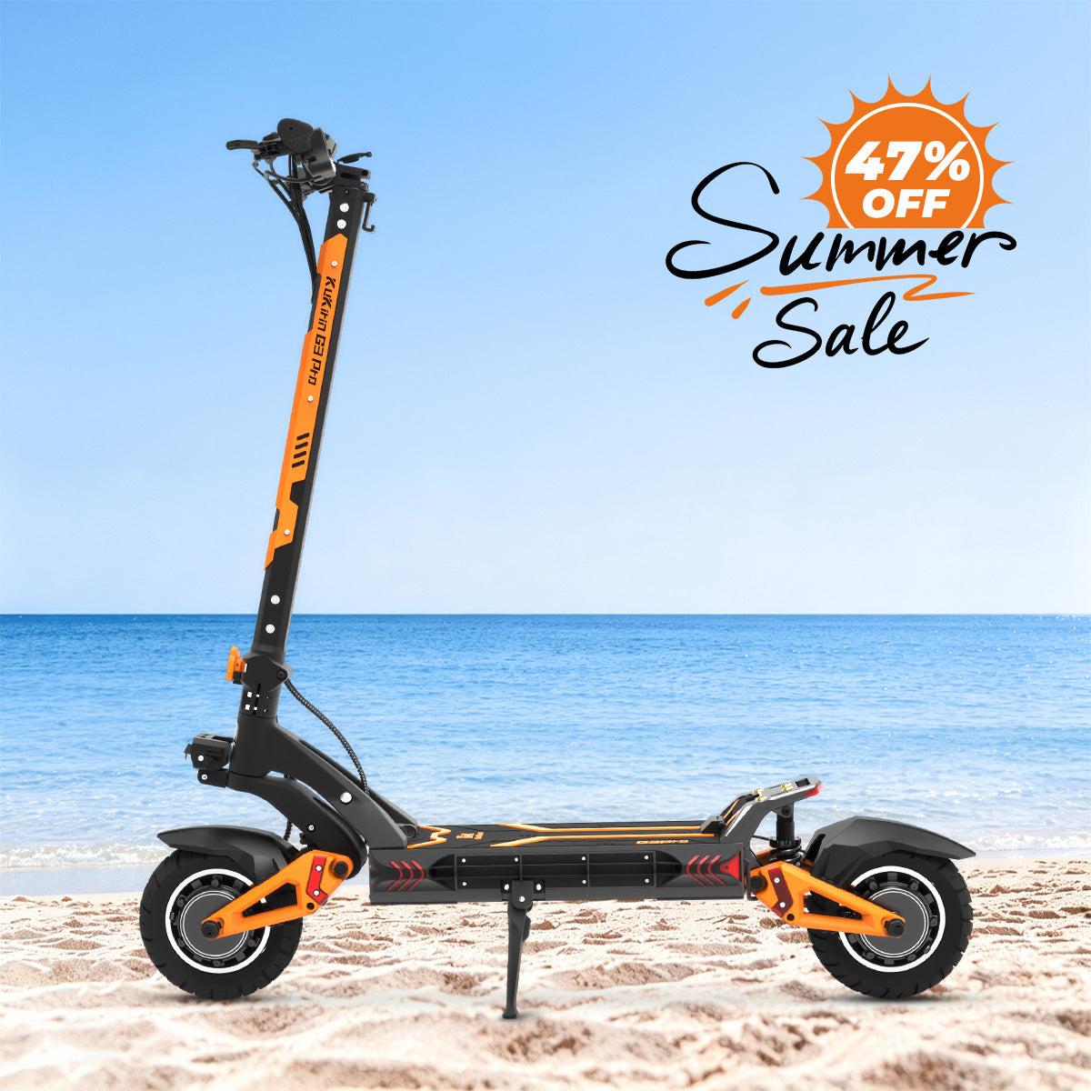 KuKirin G3 Pro Dual Motor Off-Road Electric Scooter