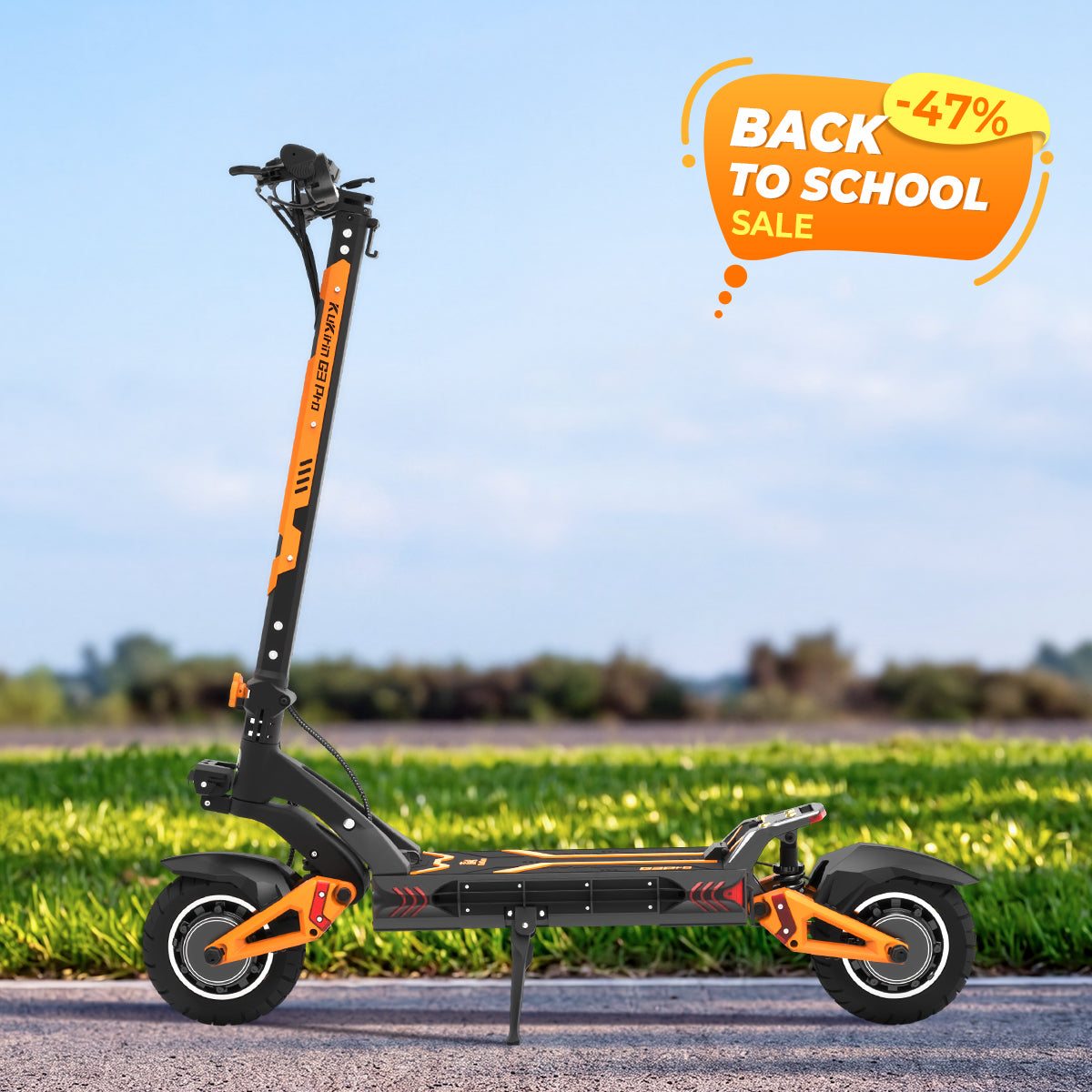 KuKirin G3 Pro Dual Motor Off-Road Electric Scooter
