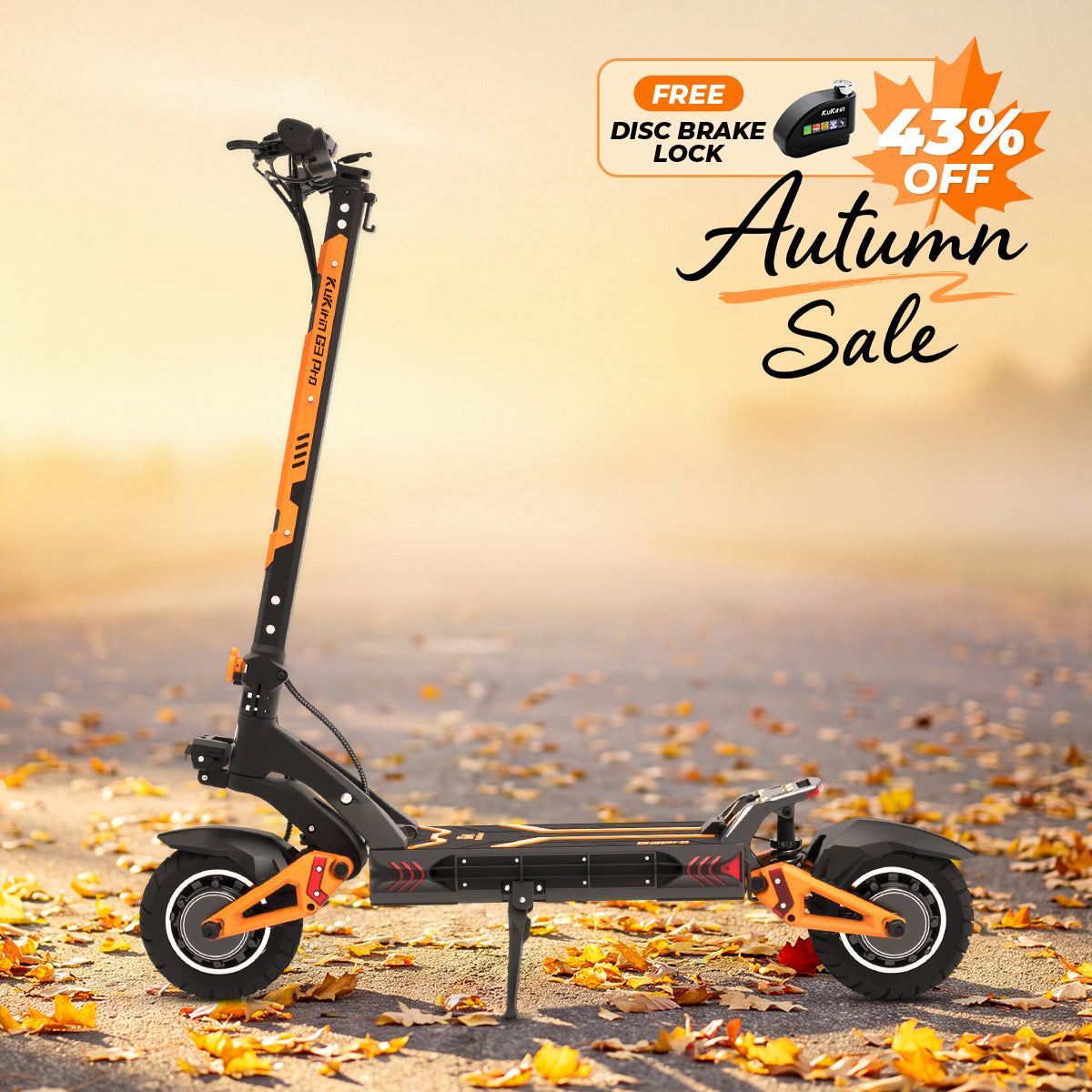 KuKirin G3 Pro Dual Motor Off-Road Electric Scooter
