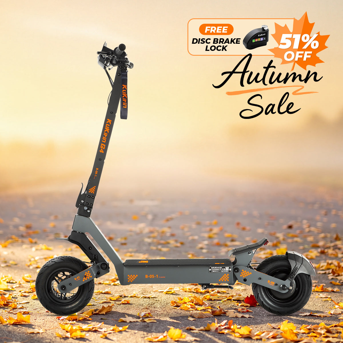 KuKirin G4 Fastest Off Road Electric Scooters-2026