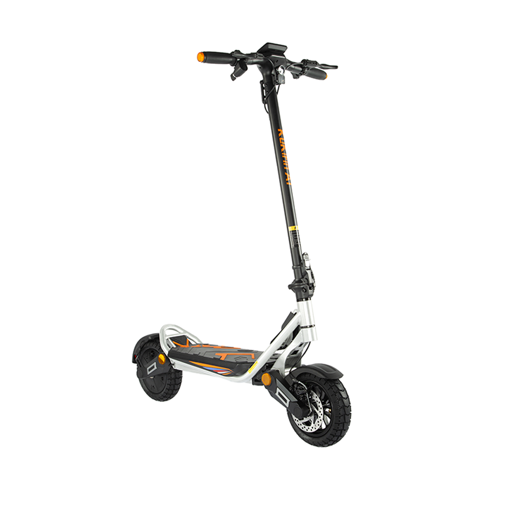 KuKirin A1 adult commute scooter-Silver color