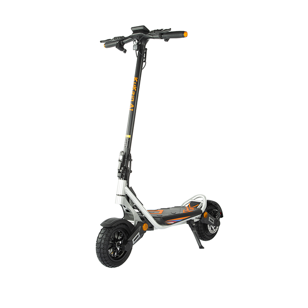KuKirin A1 best commuter scooter-Silver color