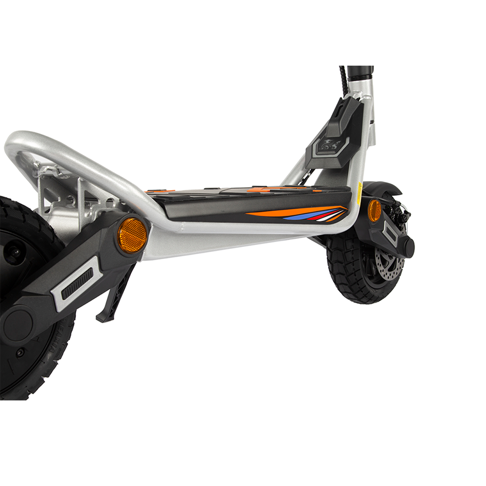 KuKirin A1 electric commuter scooter-Silver color