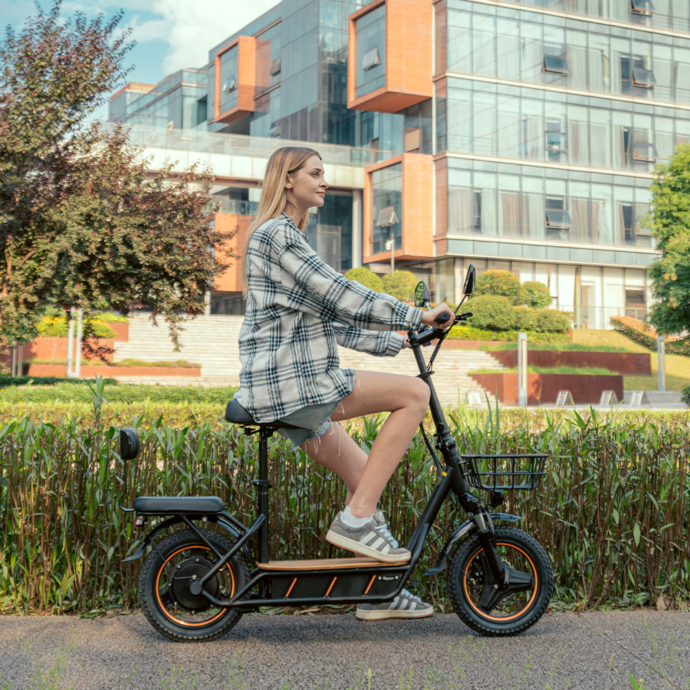 KuKirin C1 Pro Long Range E Scooter With Seat