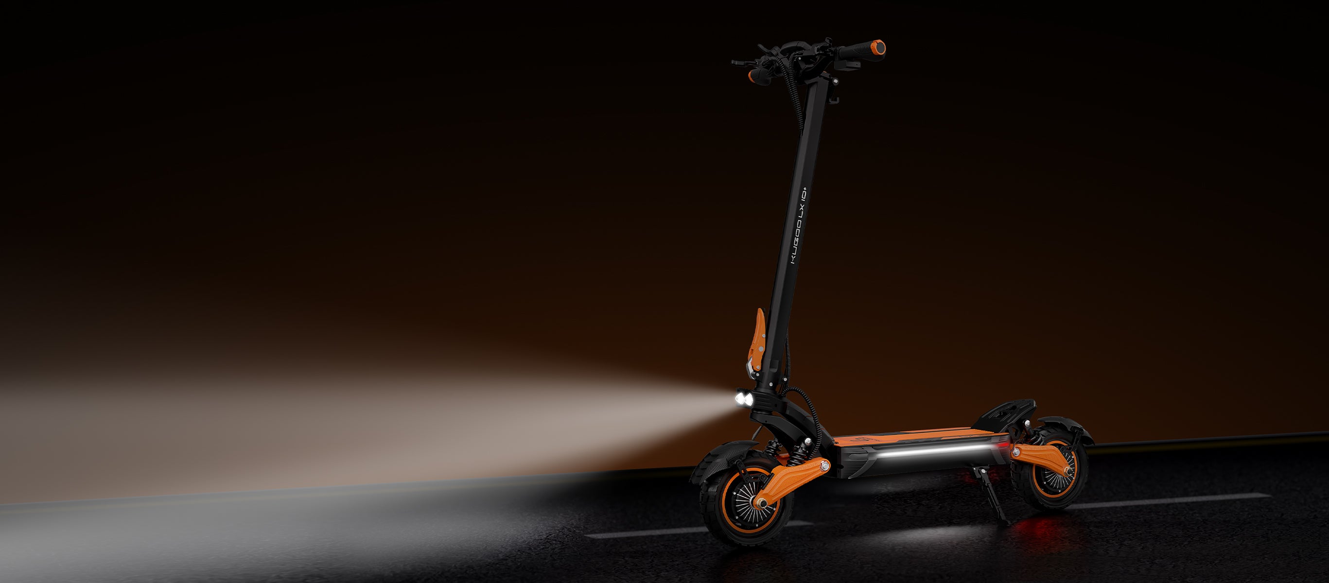 KUGOO LX10+  best electric scooter for rough terrain