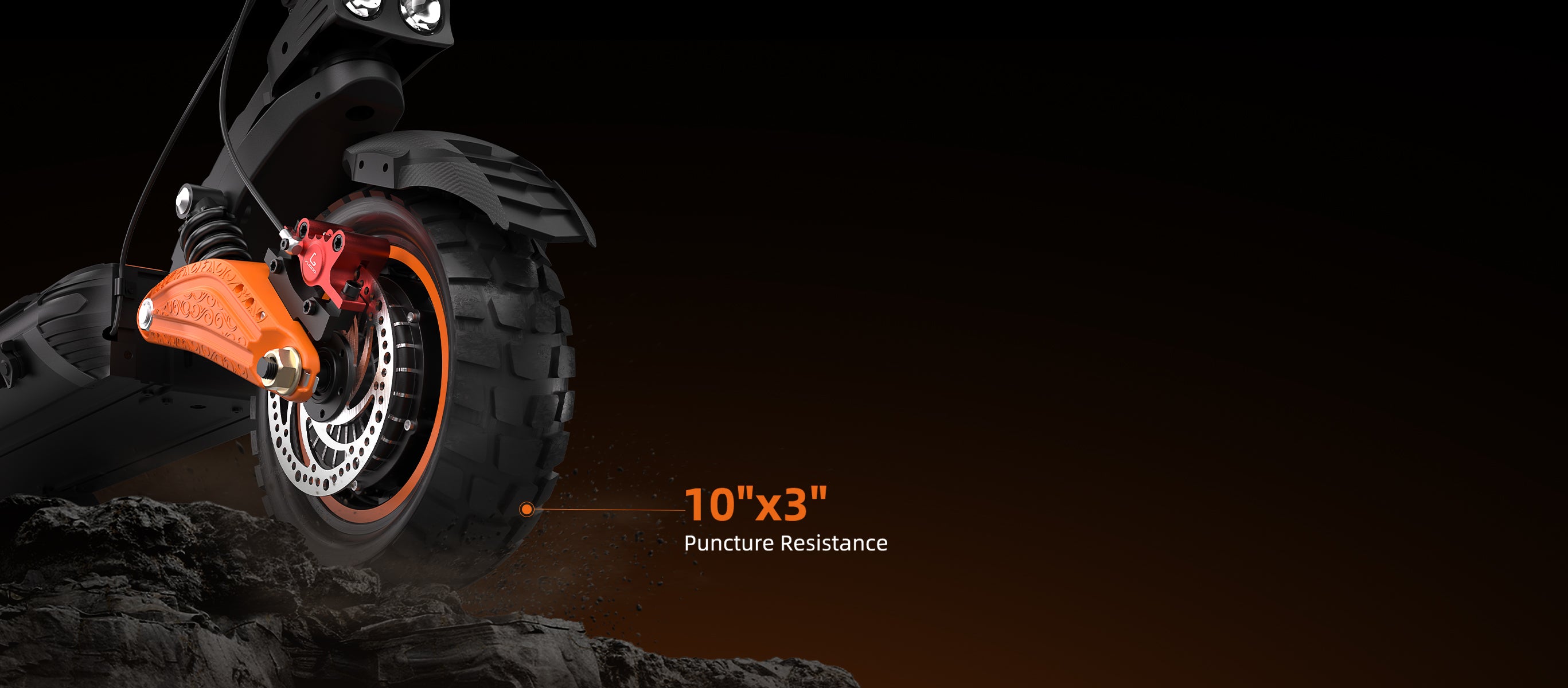 KUGOO LX10+  big wheel scooter for stability for adults