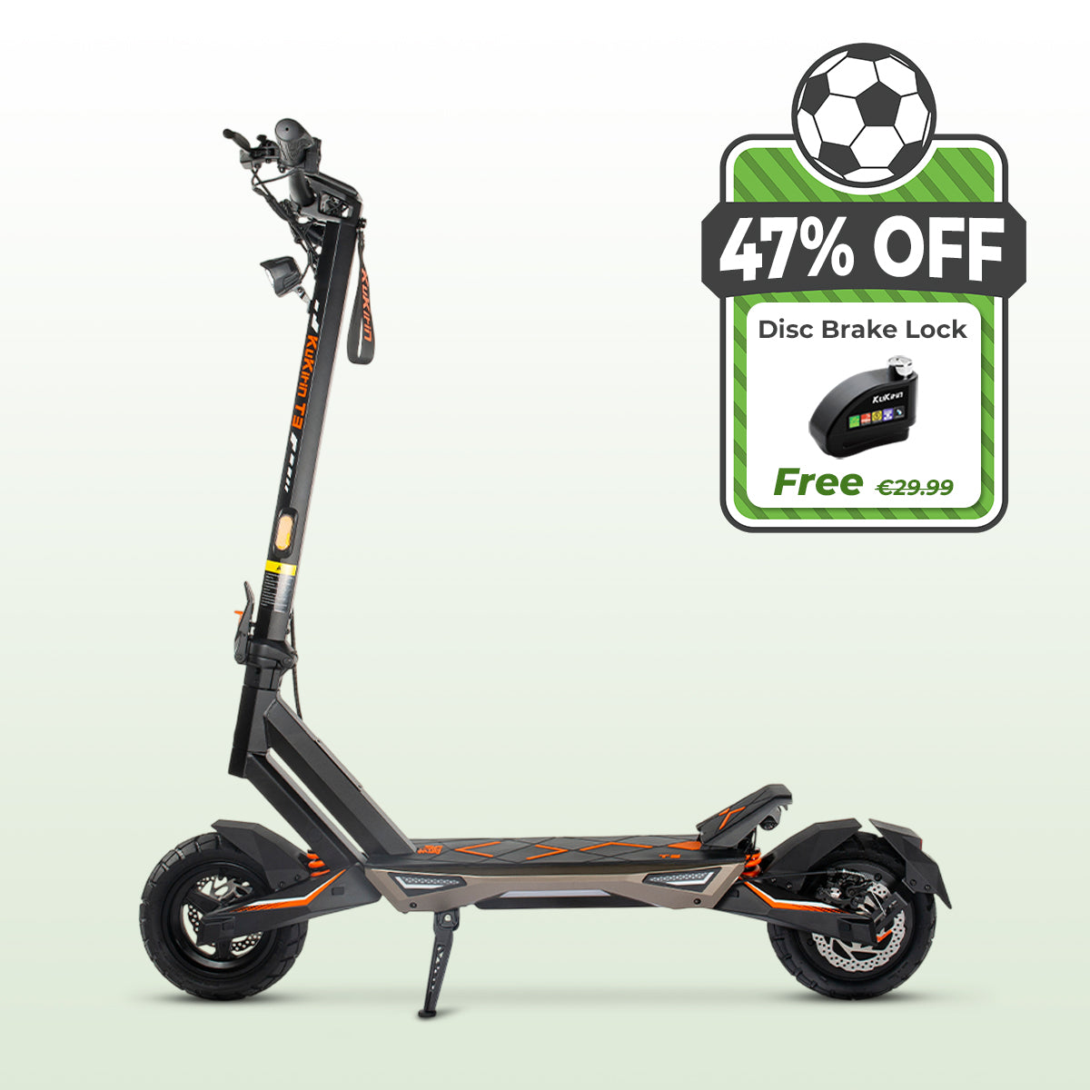KuKirin T3 Fast Electric Scooter For Adults