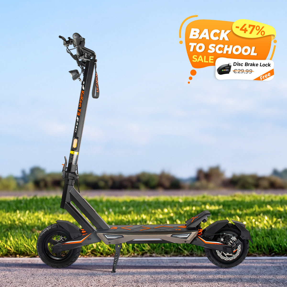 KuKirin T3 Fast Electric Scooter For Adults