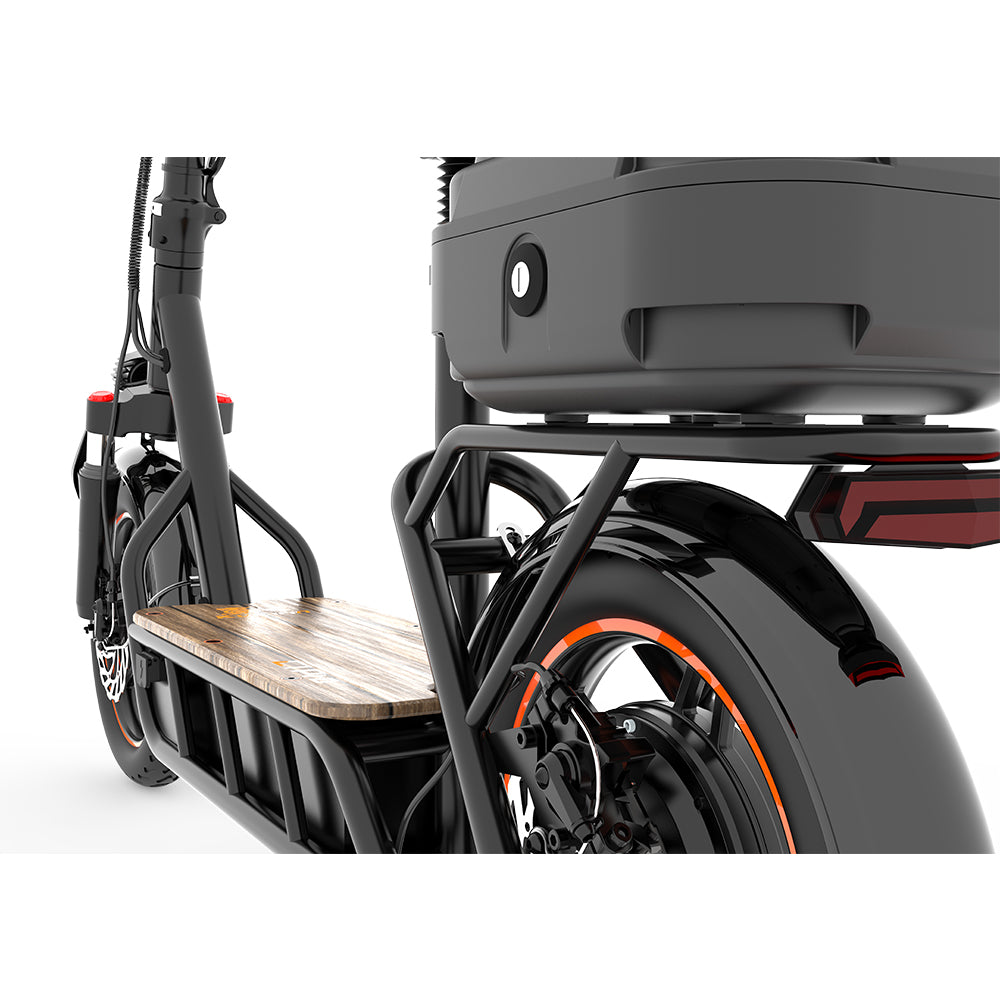 KuKirin C1 Pro Electric Scooter Long Range with  Rear Container