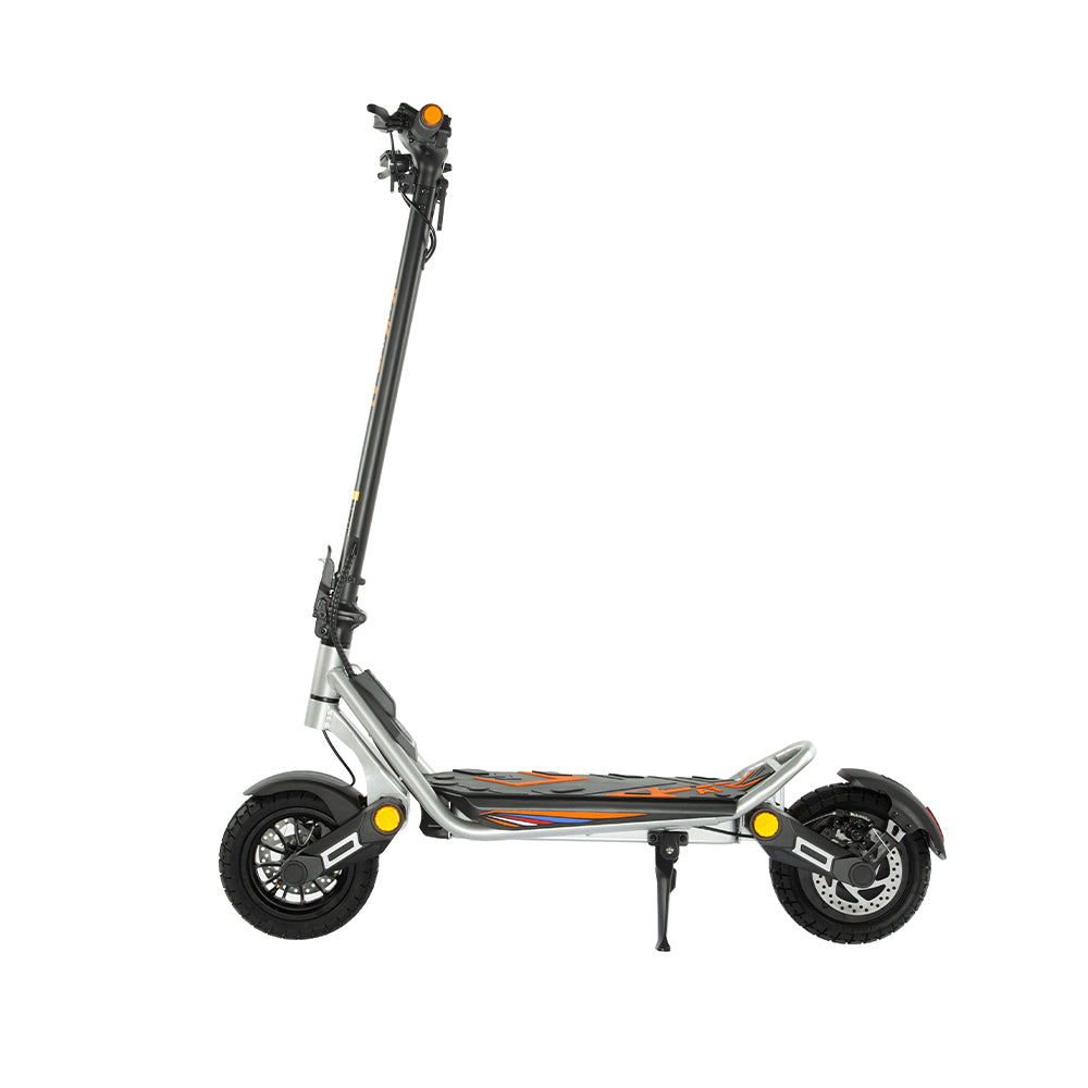 KuKirin A1 electric commuter scooter-Silver color