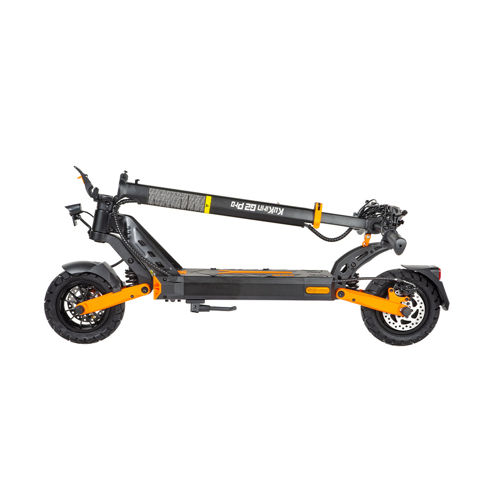 KuKirin G2 Pro rear mudguard and brake light 20 km/h top speed 65 km range 500W ABE scooter