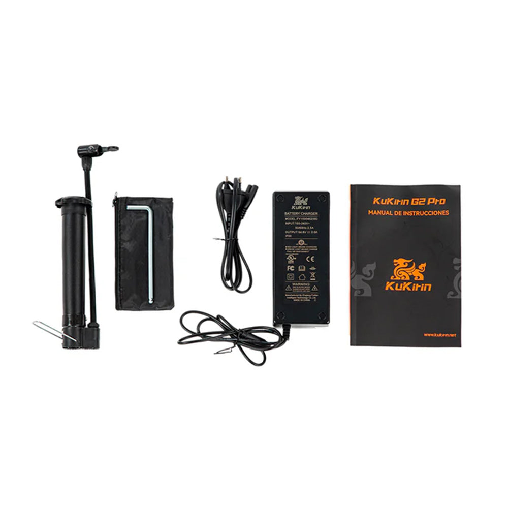 KuKirin G2 Pro riding action 20 km/h top speed 65 km range 500W motor ABE certified EU streets