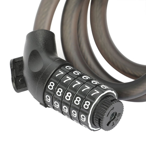 Electric scooter combination cable lock